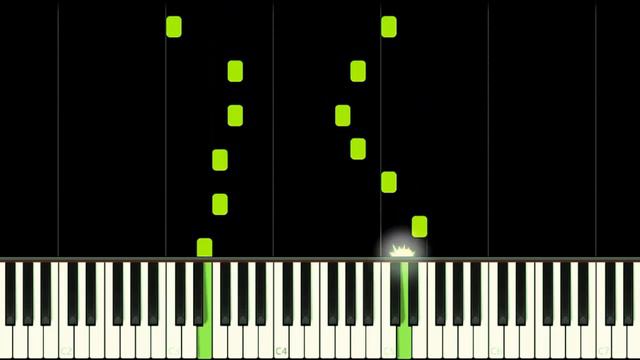 BANANA KONG - EASY Piano Tutorial смотреть онлайн