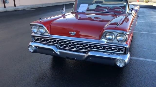 1959 Ford Fairlane 500 Galaxie Starliner смотреть онлайн