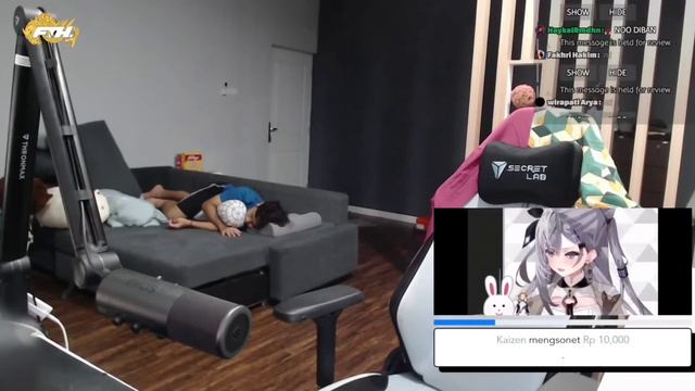 Bang Al Ketika Dibangunin Kaela, Kobo, Dan Zeta - Naplive [clip]