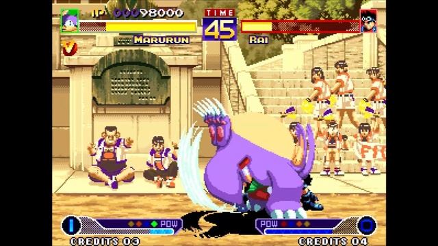 Waku Waku 7! A Damn fun and Colorful 2D Fighting Game on the Neo Geo! Wacky and Wild Fighting Fun! смотреть онлайн