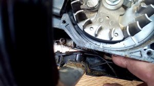 Partner 350S.устраняем течь масла или бензина