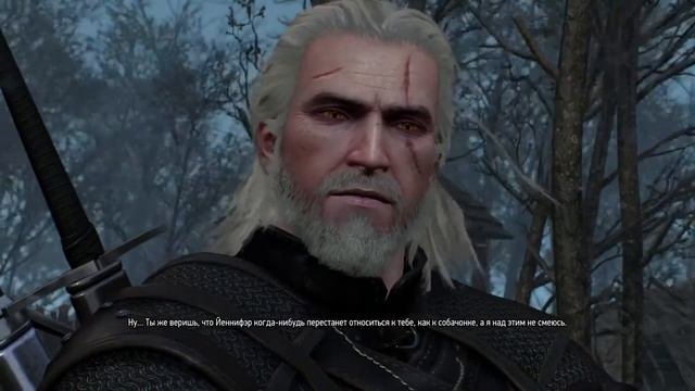 Ведьмак 3: Дикая Охота - Геральт убеждает Кейру отправится в Каэр Морхен смотреть онлайн