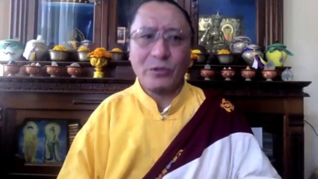 Тулку Сангнак Тензин Ринпоче. Практика Дхармы в период пандемии смотреть онлайн