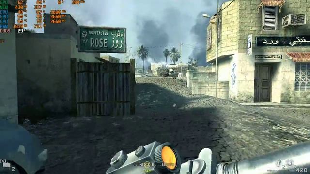 Playing Call of duty modern warfare 2007 with GT 210 and Core 2 duo is GOOD?!?! (low setting) смотреть онлайн