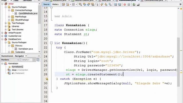 Java SE - Formları baza ilə əlaqələndirmə смотреть онлайн