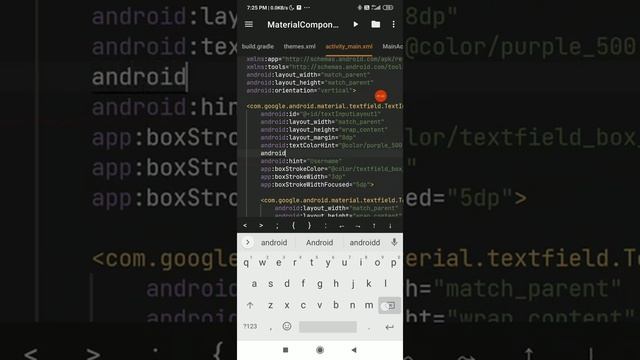 #4 Outlined TextInputLayout / Change color of hint text смотреть онлайн