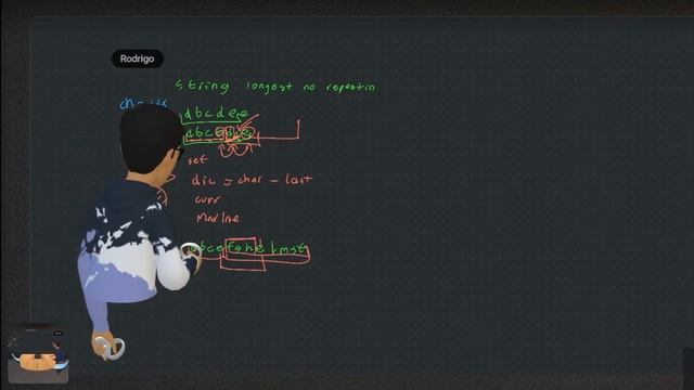 VR Coding Interview - Longest substring w.o repeating characters смотреть онлайн