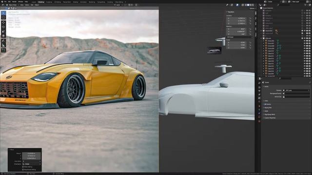 Делаем Supra a90 GT4 и может дрифт зетку. смотреть онлайн