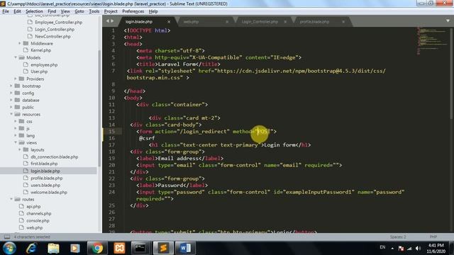 The POST method is not supported for this route. Supported methods: GET, HEAD || laravel error смотреть онлайн