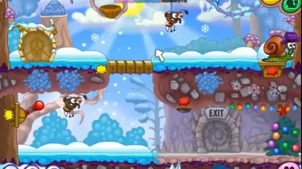 Snail Bob 6 Winter Story Level1-25 Walkthrough