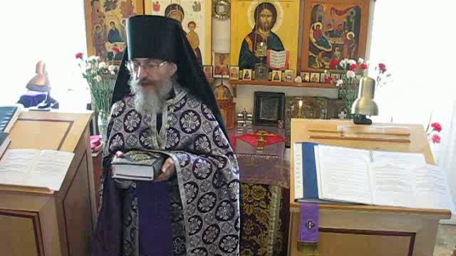 Проповедь на Воздвижение Креста Господня 27 сентября 2010 года смотреть онлайн