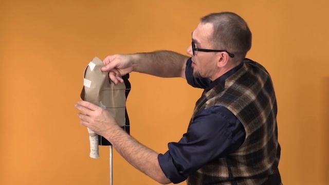 Выполняем сборку макета из бумаги. Продолжаем работу над макетом изделия. смотреть онлайн