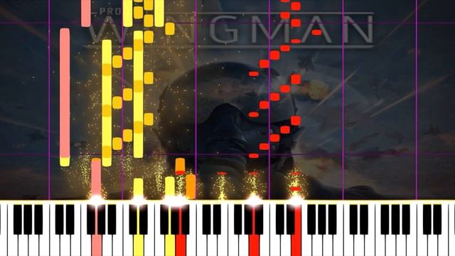 King's Court but with piano roll (Project Wingman Soundtrack) смотреть онлайн