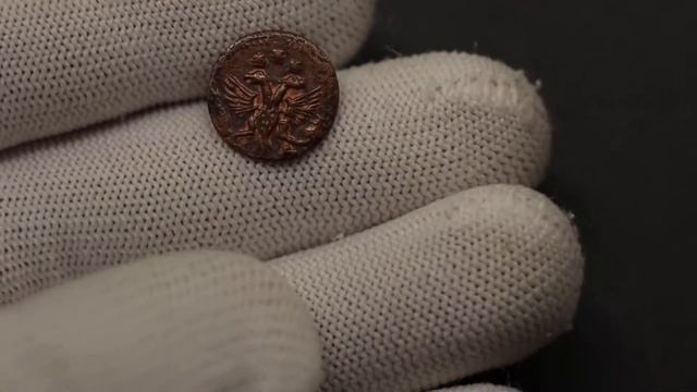 Полушка 1719 г. Год - буквы. смотреть онлайн