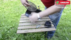 Бензокоса caiman wx24 видео