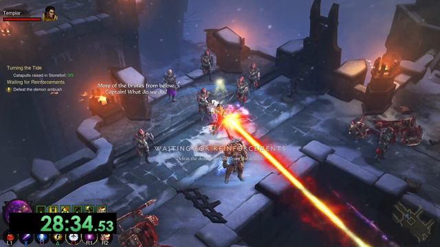 Diablo 3: Console (PS4) Wizard Campaign Test смотреть онлайн