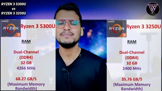 AMD Ryzen 3 5300U vs AMD Ryzen 3 3250U | Which is Better ? | Ryzen 3 5300U | Ryzen 3 3250U смотреть онлайн