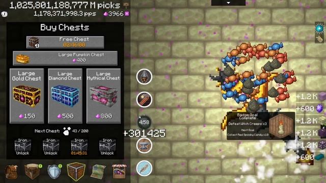 Pickcrafter ALL NEW PICKAXES + New BEAST ABILITY + AMP Codes - V5.5.01 (Scroll Event)