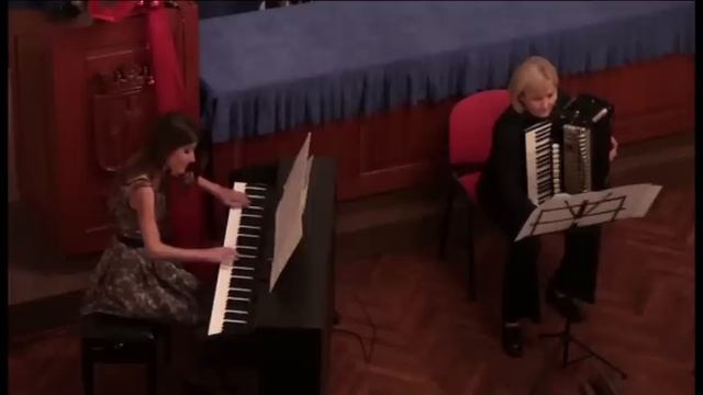 Richard Galliano - Tango pour Claude , Irina Tomišić Ilkić (accordion) & Sanja Tomišić (piano) смотреть онлайн