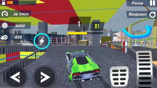 Impossible Mega Ramp Car Stunts Andriod Gameplay 2024 #gaming #trending #viral #gameplay смотреть онлайн