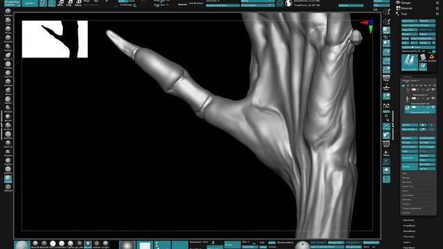 How to Sculpt SKIN DETAILS in ZBRUSH смотреть онлайн