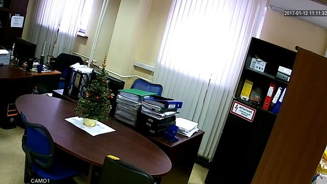 Запись в купольной внутренней IP камеры Zodikam 312 (1280 x 720 Пикс) смотреть онлайн
