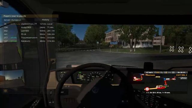 ETS 2 Mp--#3 Рождественские подарки ( Стрим ) смотреть онлайн