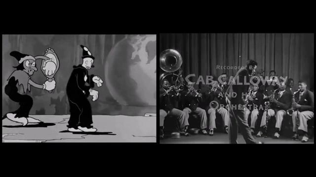Betty Boop Cab Calloway Rotoscoping Comparison смотреть онлайн