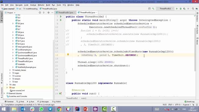 Java - получи чёрный пояс! 15. ThreadPool и ExecutorService. Часть 2 смотреть онлайн