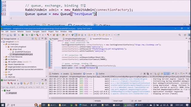 Spring Boot CloudAMQP RabbitMQ смотреть онлайн