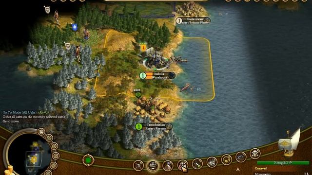 Sid Meier's Civilization IV: Colonization Gameplay Part2 смотреть онлайн