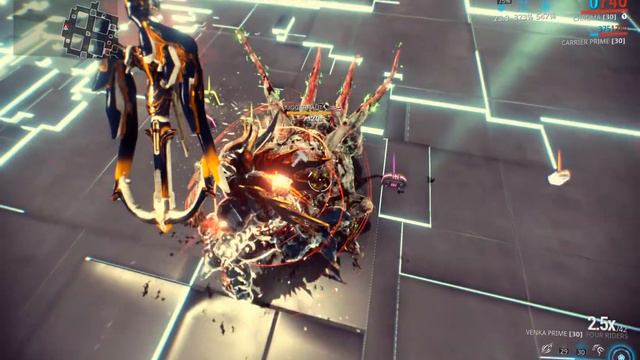 Warframe Chroma vs Level 120 Juggernaut смотреть онлайн