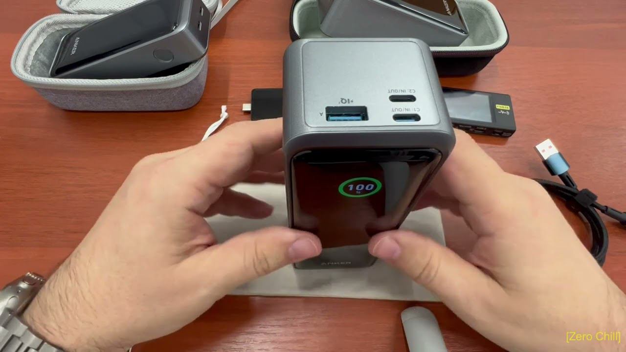 Anker Prime 250W (model: 1340) power bank. Обзор. смотреть онлайн