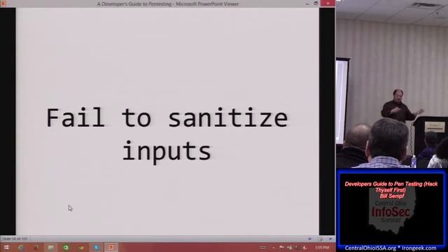OWASP02 Developers Guide to Pen Testing Hack Thyself First Bill Sempf смотреть онлайн