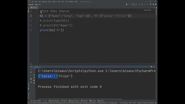 Dictionary & Dictionary Functions | Python Tutorials for Beginners#8 (in Myanmar) смотреть онлайн
