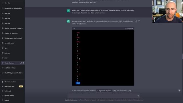 I tried teaching ChatGPT to draw circuit diagrams. смотреть онлайн