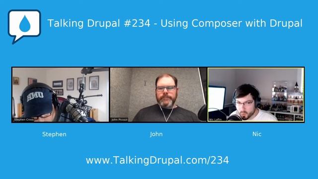 Talking Drupal #234 - Using Composer with Drupal смотреть онлайн