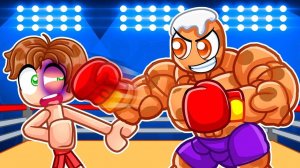 УРОВЕНЬ 1 против УРОВНЯ 999 в Roblox Boxing Simulator! перевод - CookieBlox