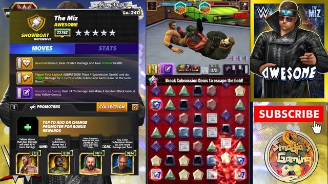 The MIZ Awesome 5 Star Silver Gameplay / WWE Champions смотреть онлайн
