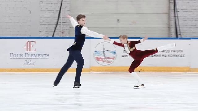 Первенство России среди юниоров 2019 Пaрное катание Короткая программа 1# С ВИСЛОБОКОВА А БРЮХА смотреть онлайн