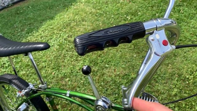 Muscle Bike Ride & Review 68 Schwinn Stingray Stik Shift 3 Speed