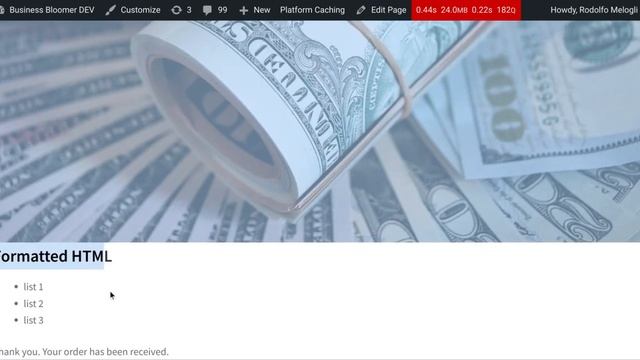 Business Bloomer WooCommerce Add Content To The Thank You Page Mini-Plugin Overview смотреть онлайн