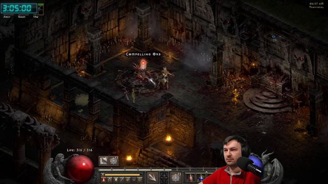 Diablo 2 Ressurected (Hardcore) за друида смотреть онлайн