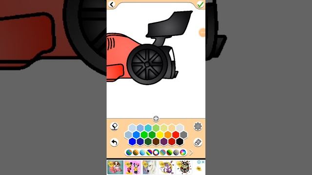 Раскраска COLORMASTER, НО раскрашиваю формулу 1 смотреть онлайн