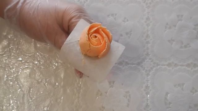 Как делать розы из крема смотреть онлайн