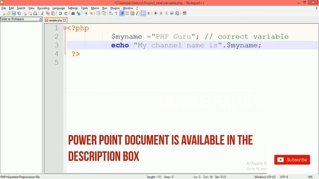 Rules to declare variable in php | Variable in Php | How to declare variable in php|Declare variabl смотреть онлайн