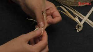 МК, плетение из талаша (листьев кукурузы). Грузинский узел