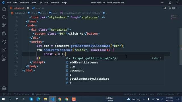 Button Ripple Effect on Click Using CSS3 | Javascript смотреть онлайн
