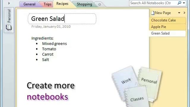 How to organize stuff in Microsoft OneNote 2010 смотреть онлайн