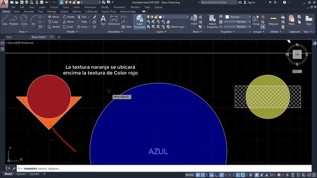 Comando Draw Order - AutoCAD смотреть онлайн